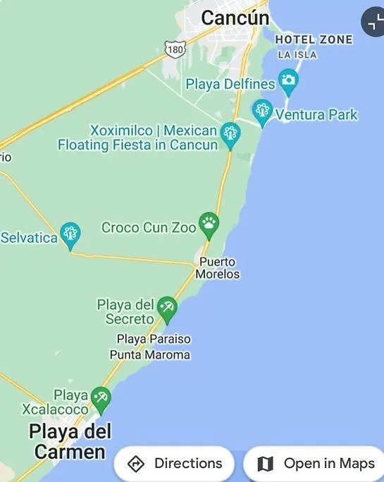 Vakantiehuis Casa Kaan. Villa Puerto Morelos